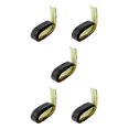 thumbnail image 1 of Transemion Anti Slip Racket Roll Tennis Handle Grip Wrap Tape Black 110x2.5x0.2CM 5Set, 1 of 6