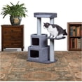 thumbnail image 4 of Arbre à chat Kitty Power Paws Sky Condo de Prevue Pet, 4 of 4