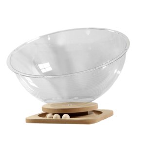 Tachiuwa Space Capsule Boîtes à lettres Toutes les saisons Petit jouet de lit pour chat Kitty Kitten L