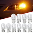 thumbnail image 2 of 10PCS T20 7443 1891 21/5W Clear Glass Turn Signal Stop Brake Tail Light Bulbs, 2 of 11