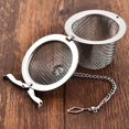 thumbnail image 4 of 10Pcs Tea Infuser! Kadlawus Tea Infuser Stainless Steel, Hanging Tea Strainer with Compartment, Loose Leaf Tea Filter, Reusable Tea Steeper for Mug, Tea Brewing Tool for Loose Tea, 4 of 9