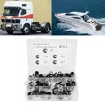 thumbnail image 3 of Hose Clamp, Heat Resistant 5 Sizes Pipe Clamp  for Ship for Industrial for UTV for Automobile, 3 of 7