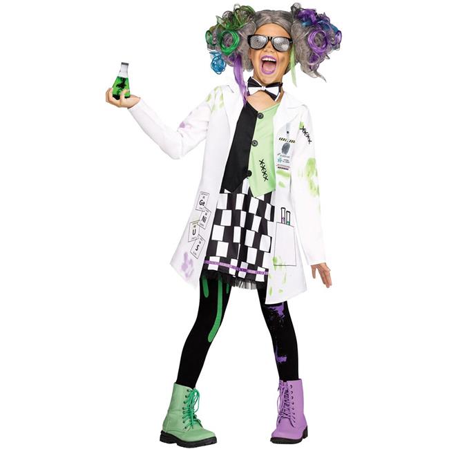 Fun World FW112322MD Mad Scientist Childs Costume - Medium