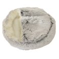 thumbnail image 1 of Agiferg Cat House Cat Bed Pet Sleeping Bag 2 In 1 Foldable Cuddly Cave 1PC, 1 of 3