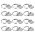 thumbnail image 5 of 12 Pcs Couvercles de Mise en Conserve à Ouverture Régulière Couvercles de Pots en Fer-Blanc Couvercles de Pots Étanches Capuchons de Pots de Mise en Conserve, 5 of 5