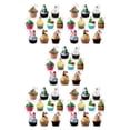 thumbnail image 2 of Decodeary 10pieces Christmas Classic Pattern Dessert Fork Festive Ambience For Cake Toothpicks Decorations 5Set, 2 of 6