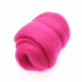 thumbnail image 3 of Wool Roving for Felting And ,10g, Fineness,18.5-26um - Rose Red, 3 of 7