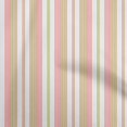 thumbnail image 1 of oneOone Tissu Rayonne Pêche Foncé Rayé Matériel de Robe Tissu Imprimé Tissu au Mètre 56 Pouces de Large-Zt, 1 of 4