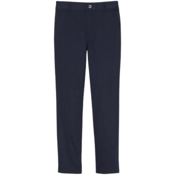 Unizone Uniforms Girls Adjustable Waist School Pants (7-8) Navy