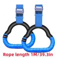 thumbnail image 1 of EIGTHTAILGymnastics Rings Kid Sport Toy Non-Slip Gym Rings With Swing Adjustable Straps Pull-up Workout Gymnastics Fitness Equipment Toy, 1 of 9