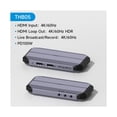 thumbnail image 2 of 4K@60Hz Video Capture Card Streaming And Gaming 4K 60FPS HDR VRR RGB Passthrough PD 100W, 2 of 6