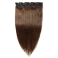 thumbnail image 2 of Extensions de Cheveux Humains 100 % Remy 3/4 Tête Complète à Clip Soyeuses Droites, 2 of 6