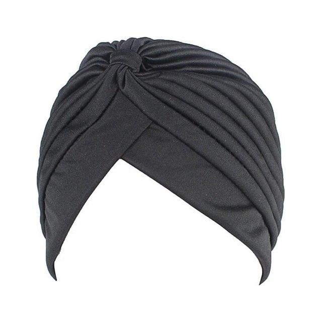 tredstone Bonnet Tricoté Plissé Pré-Noué pour Femme, Couvre-Chef, Turban de Soleil