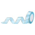 thumbnail image 1 of Unique Bargains 1 Inch 25 Yard Wide Satin Ribbon with Gold Edges Grosgrain Fabric Ribbon for Gift Wrapping, Light Blue, 1 of 7