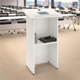 thumbnail image 2 of Bush Business Furniture Lecturn Podium, 24W x 48H, White, 2 of 7