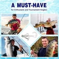 thumbnail image 4 of Trousse de Pêche Douce et Réaliste Queue de Nage Rigidée pour Truite Pêcheurs en Eau Douce et en Eau Salée, 4 of 4