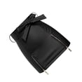 thumbnail image 2 of fastboy Jupe Mini Taille Haute Été pour Femmes Filles Randonnée Plage École Mode au-Dessus du Genou Style Décontracté Noir TG, 2 of 6