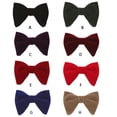 thumbnail image 2 of relayinert Comfortable And Wear Resistant Mens Velvet Bow Tie Stylish And Durable Made Red, 2 of 6