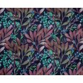 thumbnail image 5 of oneOone Tissu Polyester Spandex Brun Rose Feuilles Matière de Robe Tissu Imprimé Tissu au Mètre 56 Pouces de Large, 5 of 5