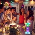 thumbnail image 4 of LiveSatisfy Clearance Colorful Light Up Letters, LED Letter Lights Marquee Letter Signs Battery Powered, Letter Lamp with Remote for Birthday Party Wedding Home Bar Christmas Decorations, 4 of 8