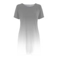 thumbnail image 5 of TJAZFJPA Robes d'Été pour Femmes Robes Décontractées d'Été Manches Courtes Robes d'Été T-Shirt Décontractées Jupes de Plage Mini Robes Robes Grandes Tailles pour Femmes Robe Maxi, 5 of 5