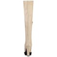thumbnail image 4 of Unique Bargains Women's Platform Heels Chunky Heel Over Knee High Boots, 4 of 6