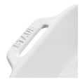 thumbnail image 2 of STAUB Ceramique 4.4 L Ceramic Rectangular Oven Dish, White, 2 of 7