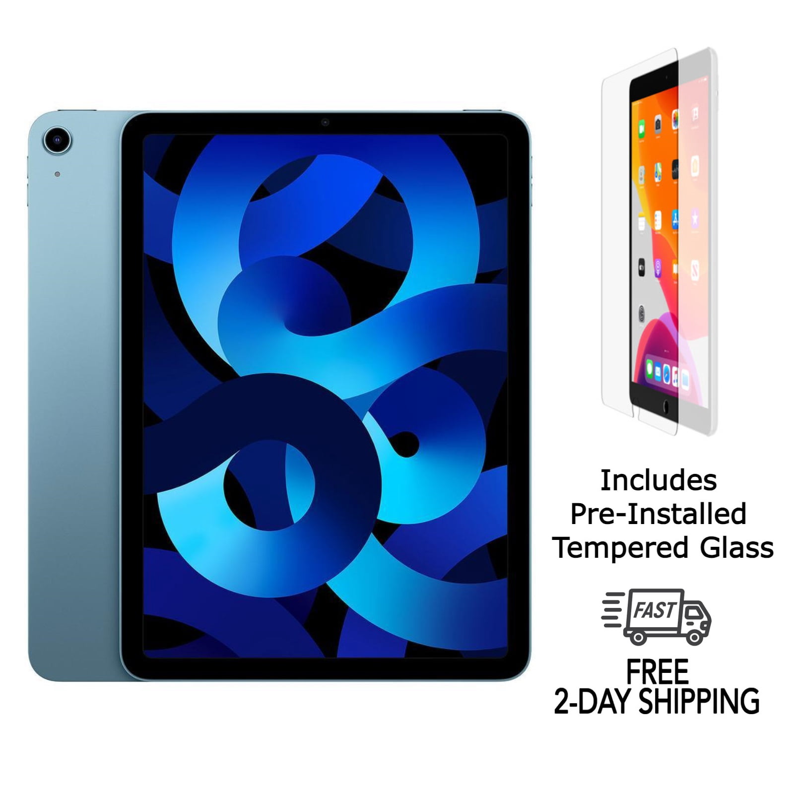 Refurbished Apple iPad Air 5 A2588 (WiFi) 64GB Blue (Grade A) w