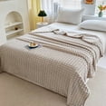 thumbnail image 1 of Fleece Throw Blanket for Couch Soft Warm Fluffy | Microfiber Decorative Blanket for Living Room | Lightweight Cozy Blanket for Bed, Sofa, or Travel | Polyester Home Textile for Indoor or Outdoor Use, 1 of 6