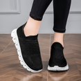 thumbnail image 5 of Womens All-Season Geometric Pattern Road Running Shoes - Lightweight, Breathable, Motion-Control Stability Sneakers for Comfortable Outdoor Travel Walking and Sports, 5 of 5