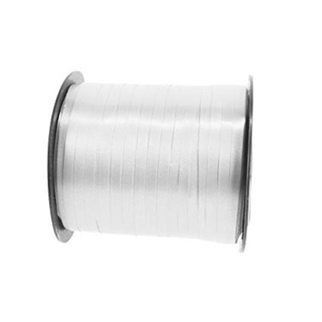 ziyahi 250 Yards Balloon Curling Ribbon Wrap Spool Strap DIY Crafts Decorative Party Favors Wedding String Crafting Accessories White