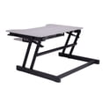 thumbnail image 2 of Rocelco Convertisseur de Bureau Debout Réglable avec Plateau de Clavier Rétractable, 2 of 7