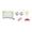 green, variant on Lipstore Kids Mini Soccer Goal Set Indoor Mini Net and Ball Set for Gym Sports Garden red