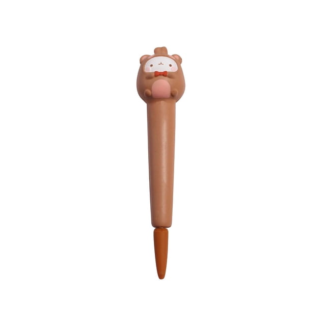 EGNMCR Soft Decompression Student Calligraphy Pen With Exchangeable Elastic Pen slow rebound pen