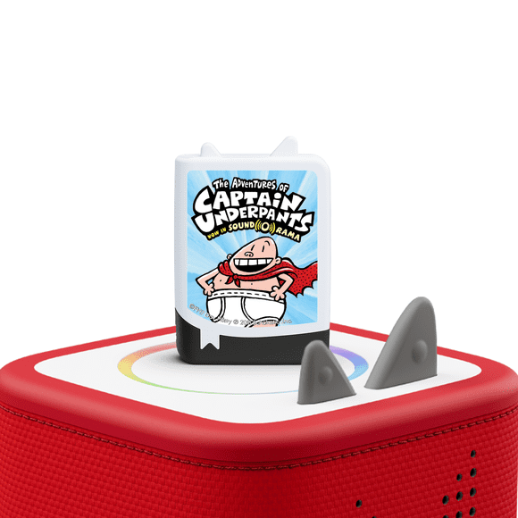 tonies Audiobooks: Captain Underpants – 4 Pack Set