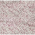 thumbnail image 4 of oneOone Cotton Poplin Twill Bright Crimson Red Fabric Abstract Small Sewing Craft Projects Fabric Prints By Yard 56 Inch Wide, 4 of 4
