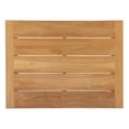 thumbnail image 3 of Modway Upland Solid Teak Wood Outdoor Patio Coffee Table in Natural, 3 of 4