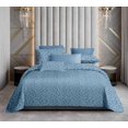 thumbnail image 1 of Drap-housse Grand Lit Double Élégance Florale - Bleu, 1 of 1