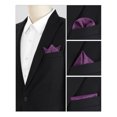 thumbnail image 4 of INSPIRE CHIC Men's Pocket Square Classic Self-folded Polka Dots Handkerchiefs For Wedding, 4 of 4