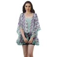thumbnail image 1 of Moomaya Boléro Ouvert Imprimé Manches Kimono Imprimé Couverture de Plage pour Femmes, 1 of 5