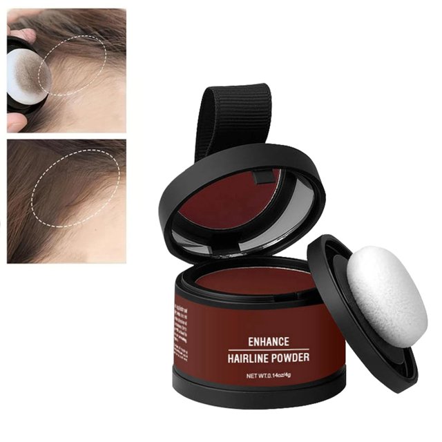 SIfdSeng Hairline Shadow Powder to Cover High Forehead Sideburns Bun Line Shadow Pen Hair Straightening