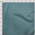 thumbnail image 4 of oneOone Velvet Green Fabric Floral Sewing Craft Projects Fabric Prints By Yard 58 Inch Wide, 4 of 5