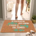 thumbnail image 4 of Runner Rug Indoor Door Mat Front Door Mat Door Mat Entrance Door Entry Mat Absorbent Bathroom Fun Floor Mat Non-Slip Doormat for Home Entrance Tire Mats for Garage Floor 16x24IN, 4 of 7