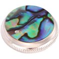 thumbnail image 2 of Miangastore 3pcs Short Button Buckle Piston Button Snap Press Cover Trumpet Musical Instrument Accessory (Abalone Stone), 2 of 8