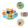 thumbnail image 4 of 1 Set Lovely Animal-shaped Stackable Blocks Kids Table Balance Stacking Toys, 4 of 8