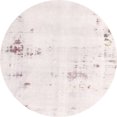 thumbnail image 1 of Ahgly Company Tapis d'Intérieur Lavables à la Machine, Rond Abstrait Rose Clair, Rond de 5', 1 of 7