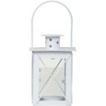 thumbnail image 4 of Lanterne à bougie Gartner Studios en blanc, 4 of 5