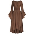 thumbnail image 1 of UPPADA Liquidation Robes d'Invitée de Mariage à Manches Évasées pour Femmes Robe de Cocktail Chic Robes de Bal d'Hiver Robes de Cocktail Formelles Robe kawaii, 1 of 5