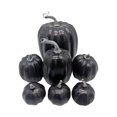 thumbnail image 1 of MesaSe Artificial Assorted Pumpkins Fake Artificial Maple Leaves Halloween 7pcs, 1 of 4