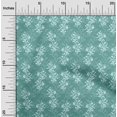 thumbnail image 1 of oneOone Georgette Viscose Fabric Leaves & Floral Block Print Fabric By The Yard 42 Inch Wide, 1 of 4